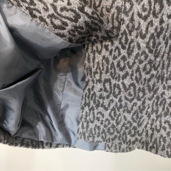 ORIGINAL FRENCHIE leopard fur trim coat - Picture 9 of 10